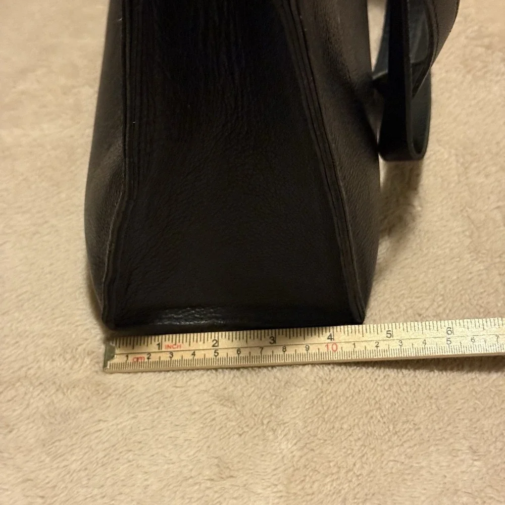 Harley-Davidson Leather Hard Sided Purse Tote Bag, Bar & Shield Logo
